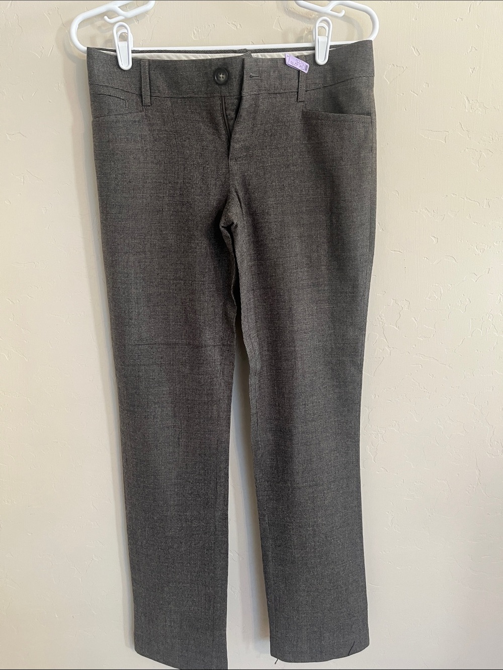 Banana Republic Dress Pants Logan Fit Stretch - great color/pattern